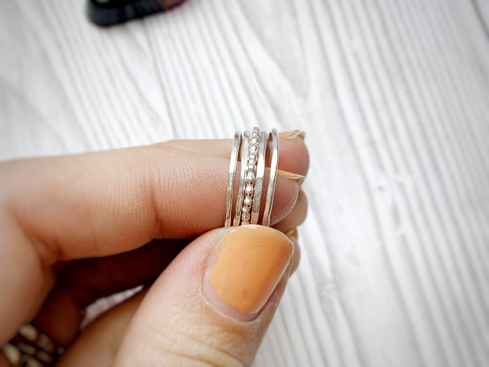 Sterling Silver Stacking option