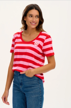 Sugarhill Brighton SYLVIE SCOOP NECK TSHIRT