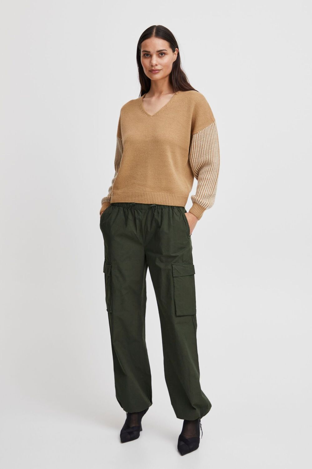 b young BYDEMETE CARGO PANTS