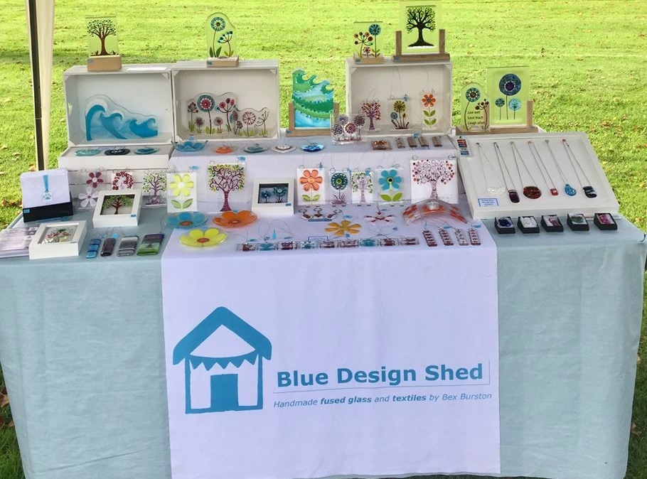 My stall at Over Market