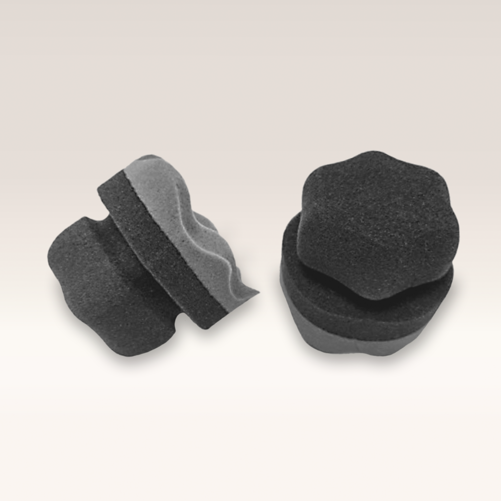 CCC Tyre and Interior Dressing Applicator Set - Hex-Grip Design