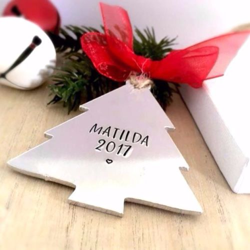 Personalised Christmas Tree Decoration