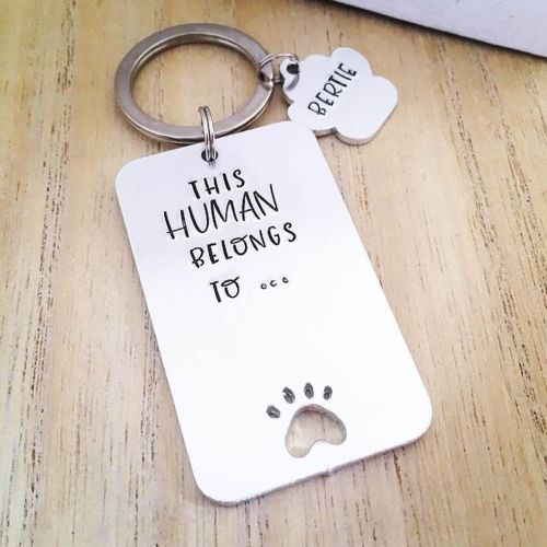 This Human Belongs To ... Keyring