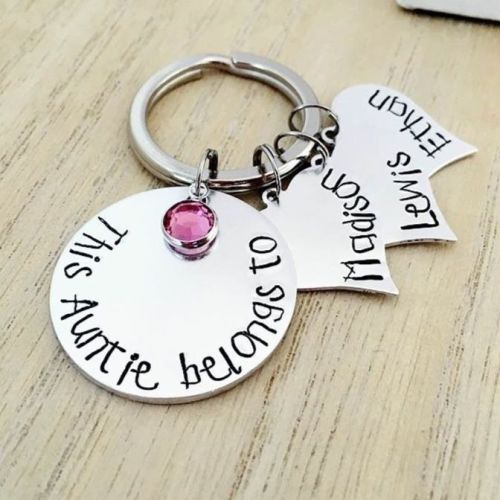 this auntie belongs to keyring