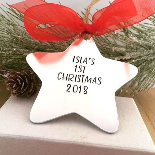 Personalised Star Decoration