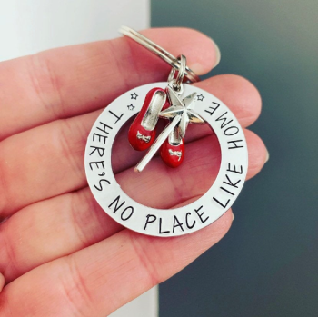 There's No Place Like Home Keyring