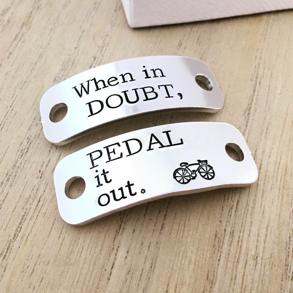 If In Doubt, Pedal It Out Cycling Trainer Tags