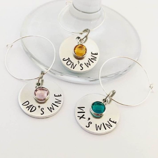 <!-- 005 -->Wine Glass Charms & Stoppers
