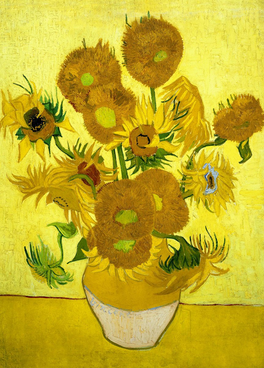 Sunflowers, 1889 by Vincent van Gogh (1853-1890)