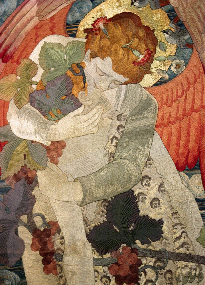 Phoebe Anna Traquair: The Progress of a Soul - The Victory, 1902 (detail)