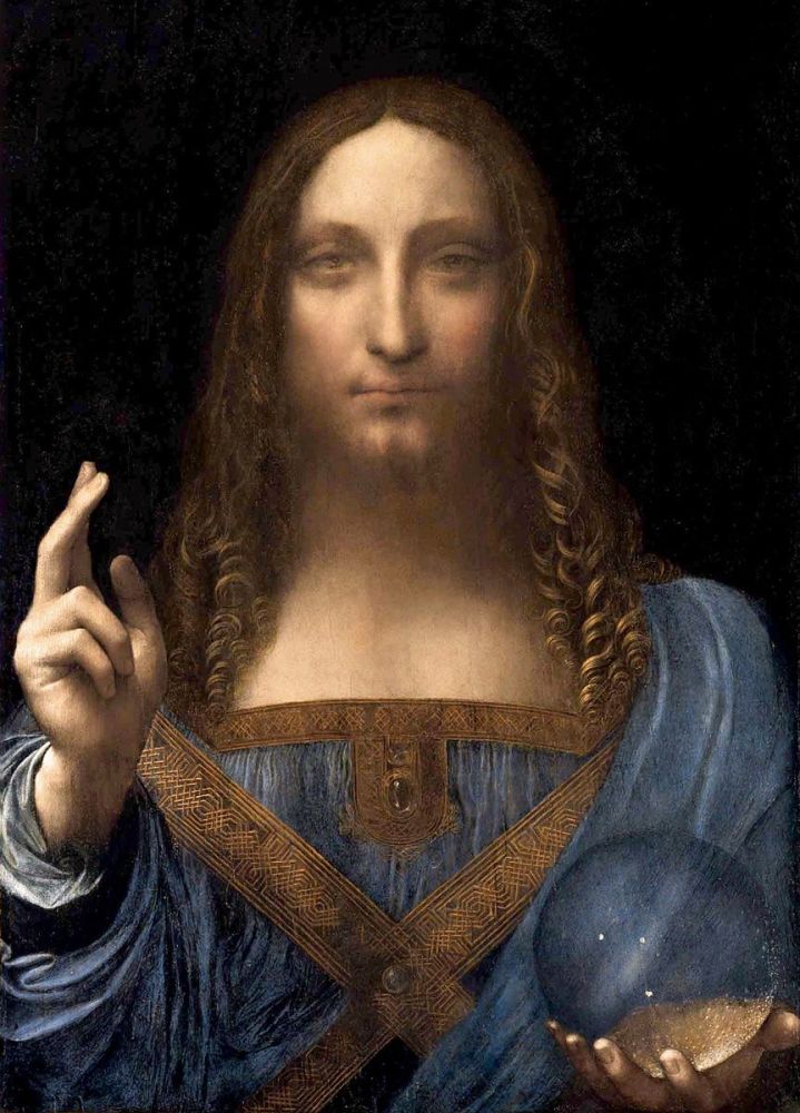 Leonardo da Vinci: Salvator Mundi, circa.1500