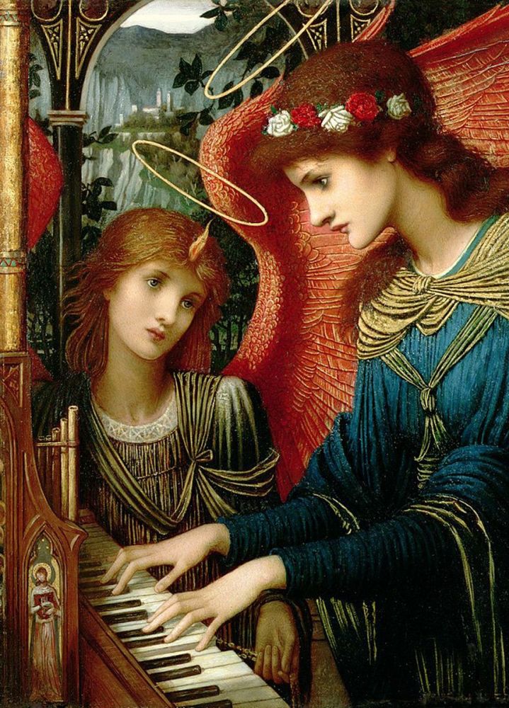 John Melhuish Strudwick: Saint Cecilia, 1896