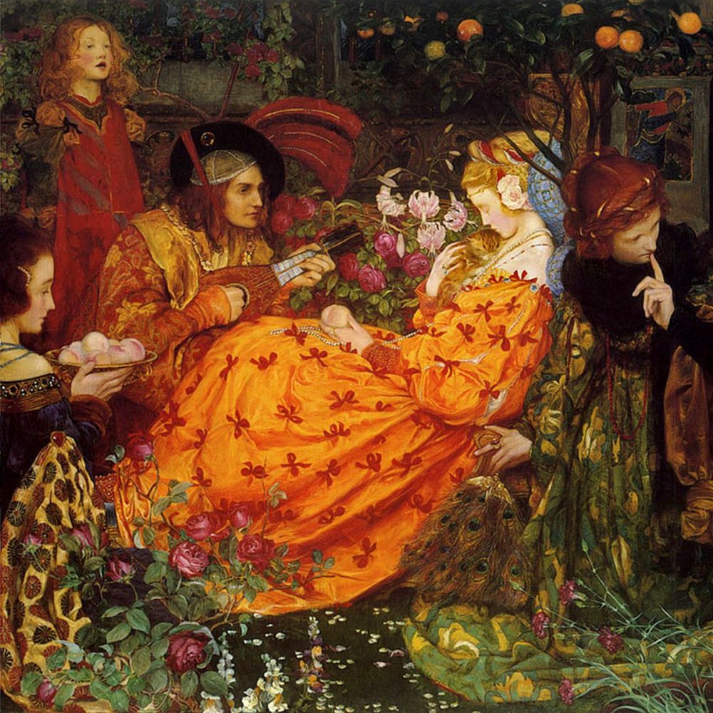 Eleanor Fortescue Brickdale: The Deceitfullness of Riches, 1901