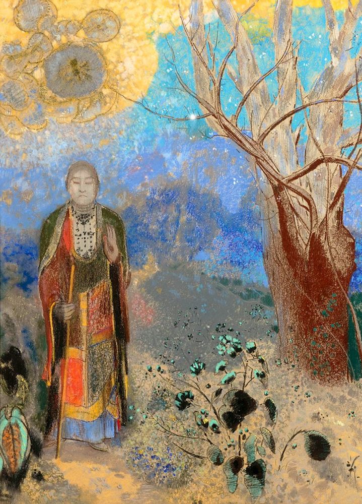 Buddha, 1906 - Odilon Redon