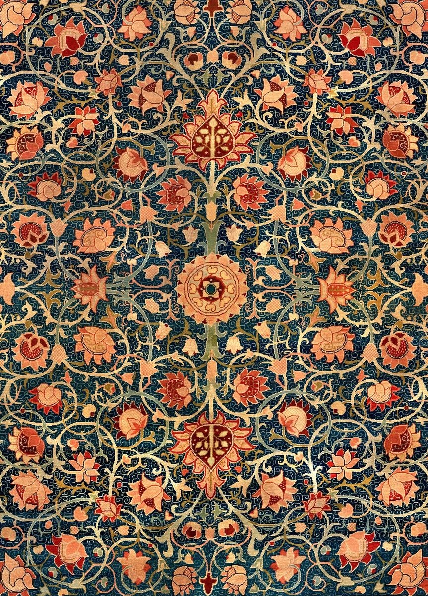 William Morris: Holland Park Carpet (detail)
