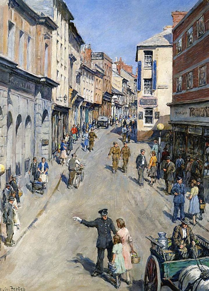 Stanhope Forbes: Causewayhead, Penzance, 1943