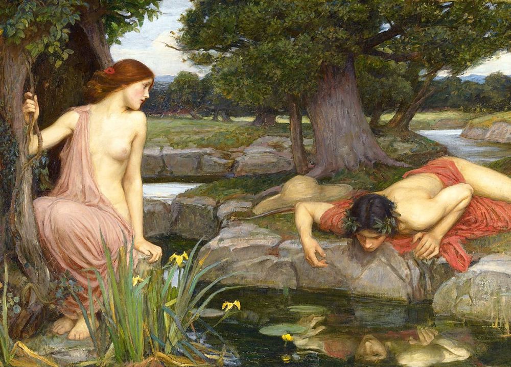 John William Waterhouse: Echo and Narcissus, 1903