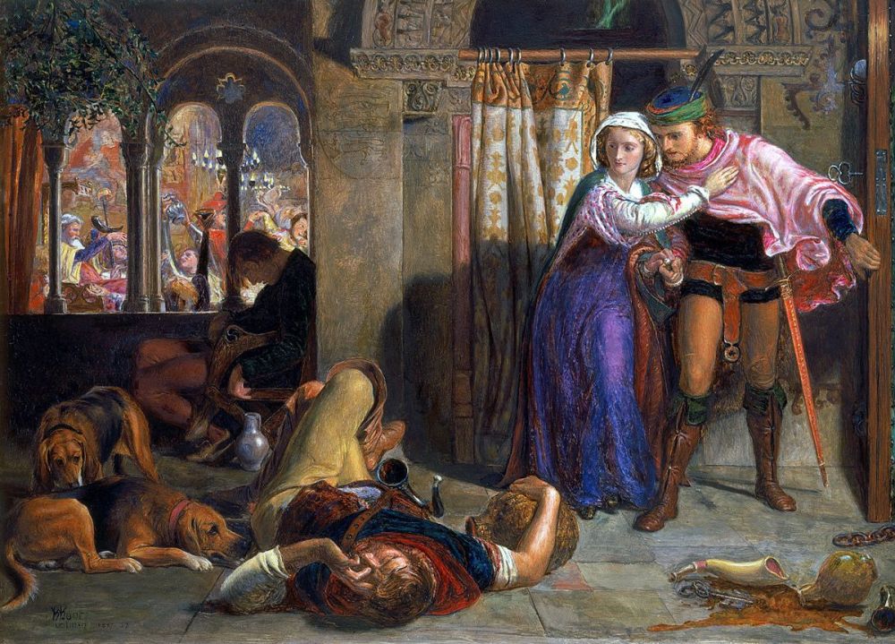 William Holman Hunt: The Eve of St Agnes