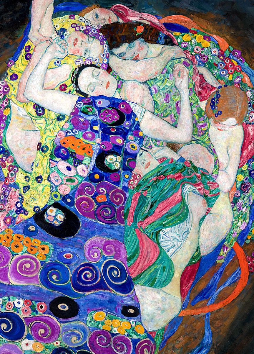Gustav Klimt: Virgin, 1913 (detail)