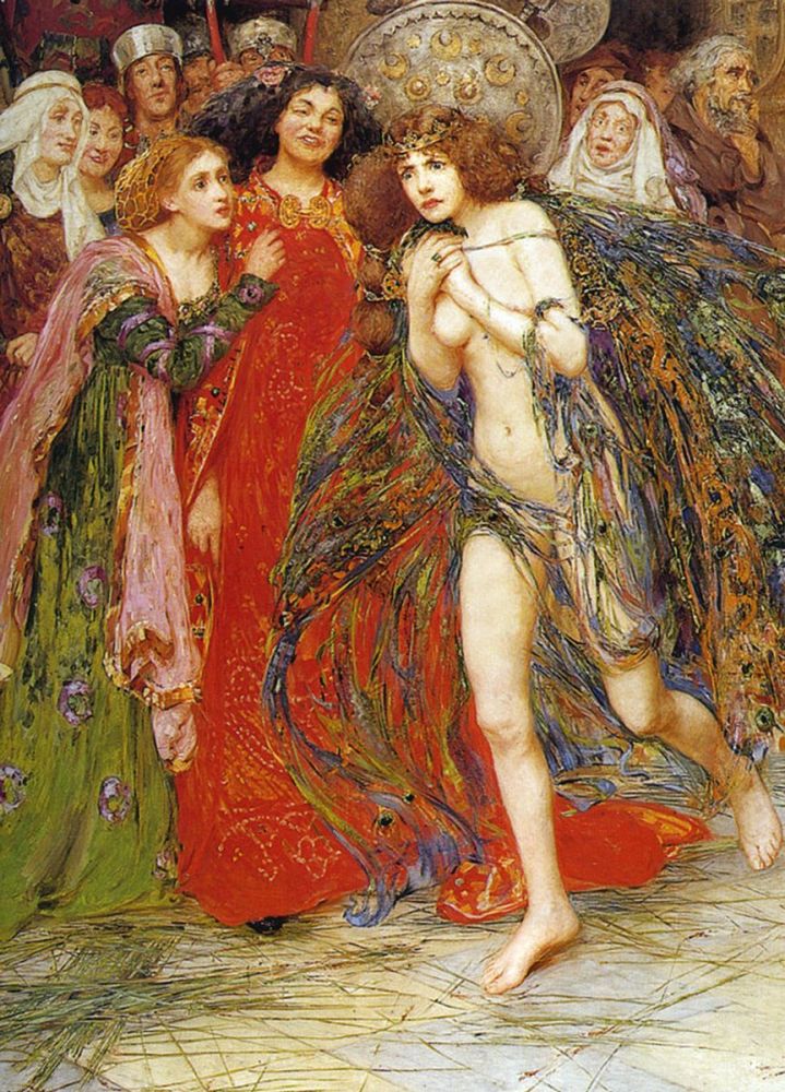 Isobel Lilian Gloag: The Magic Mantle, 1898 (detail)