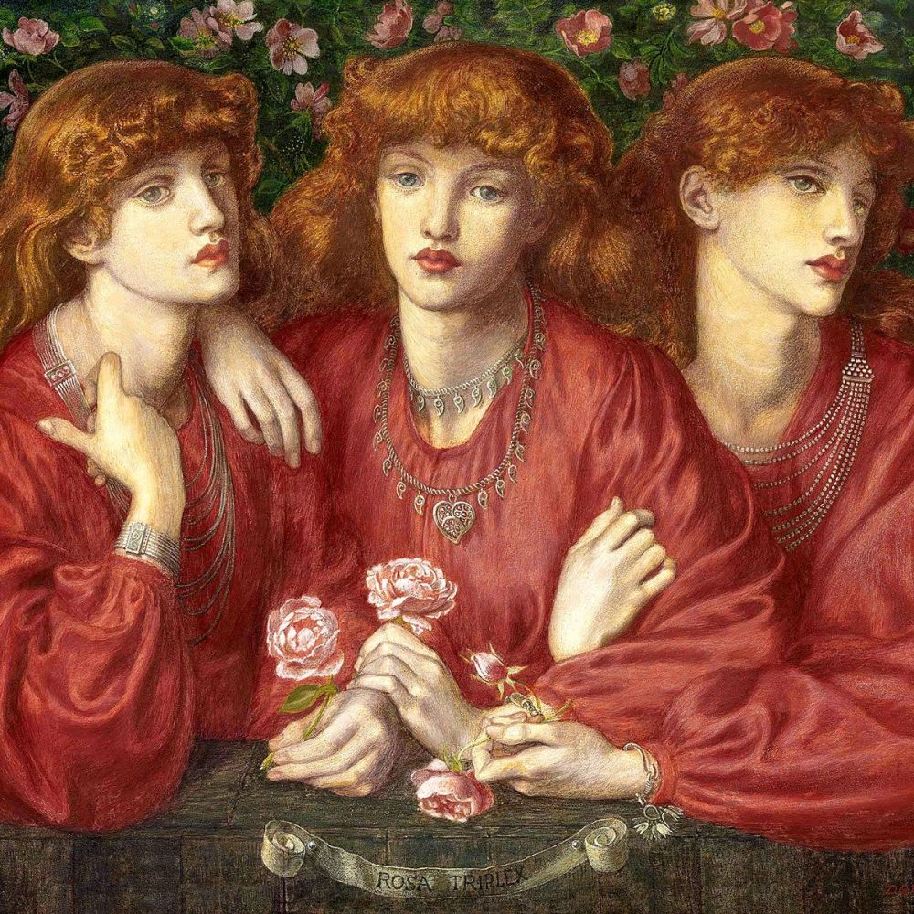 Dante Gabriel Rossetti: Rosa Triplex, 1874