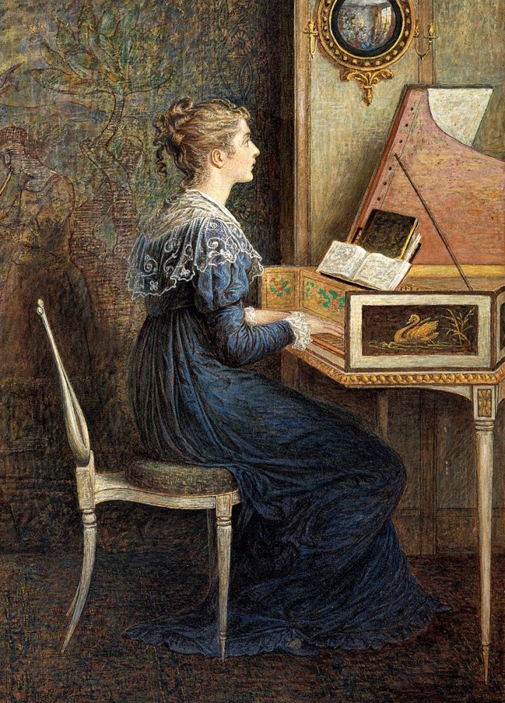 William John Hennessy: An Old Song, 1874