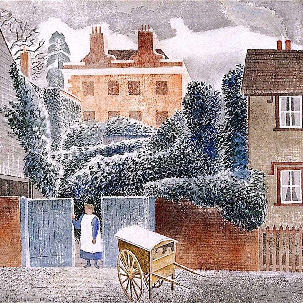 Eric Ravilious: The Vicarage, 1935