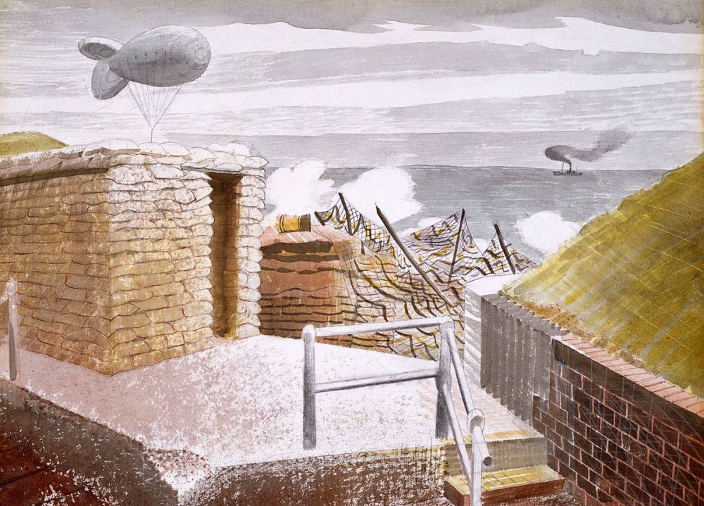 Eric Ravilious: Coastal Defences, 1941