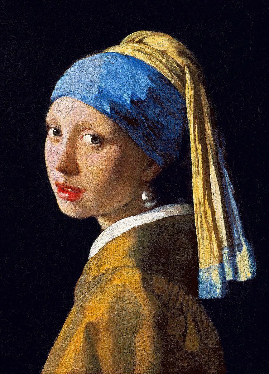 Johannes Vermeer: Girl with a Pearl Earring, 1665