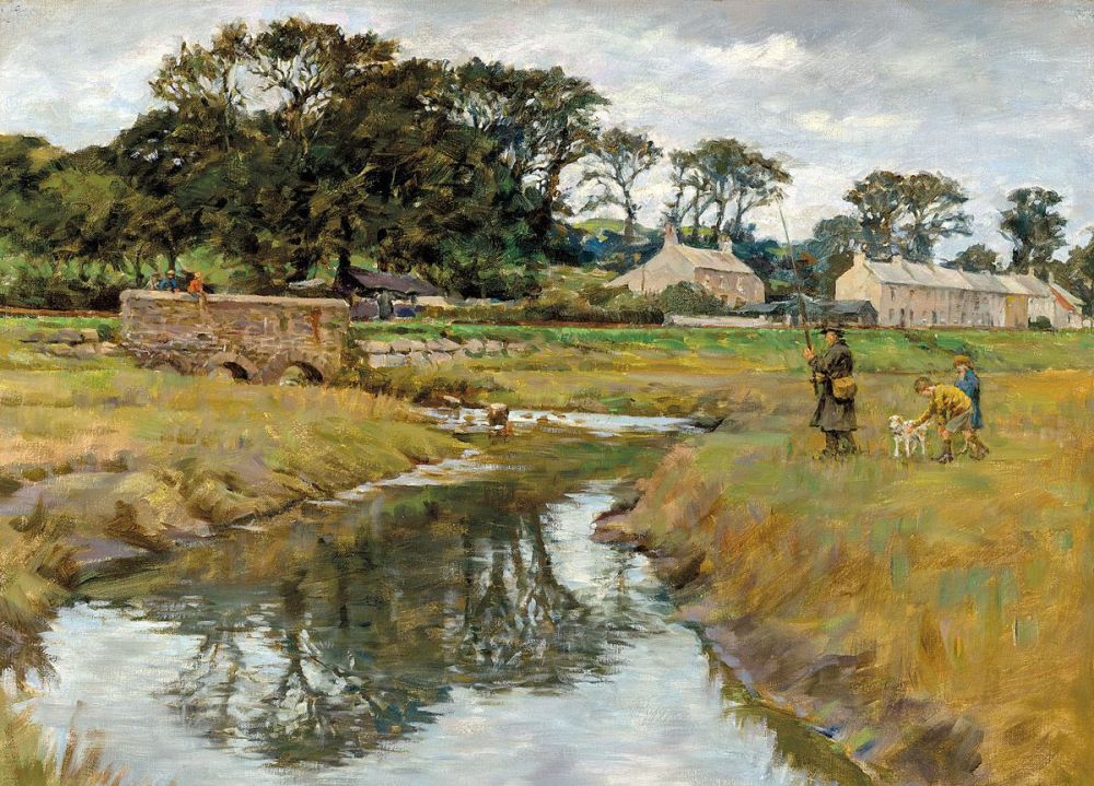 Stanhope Forbes: Where the river bends, 1932