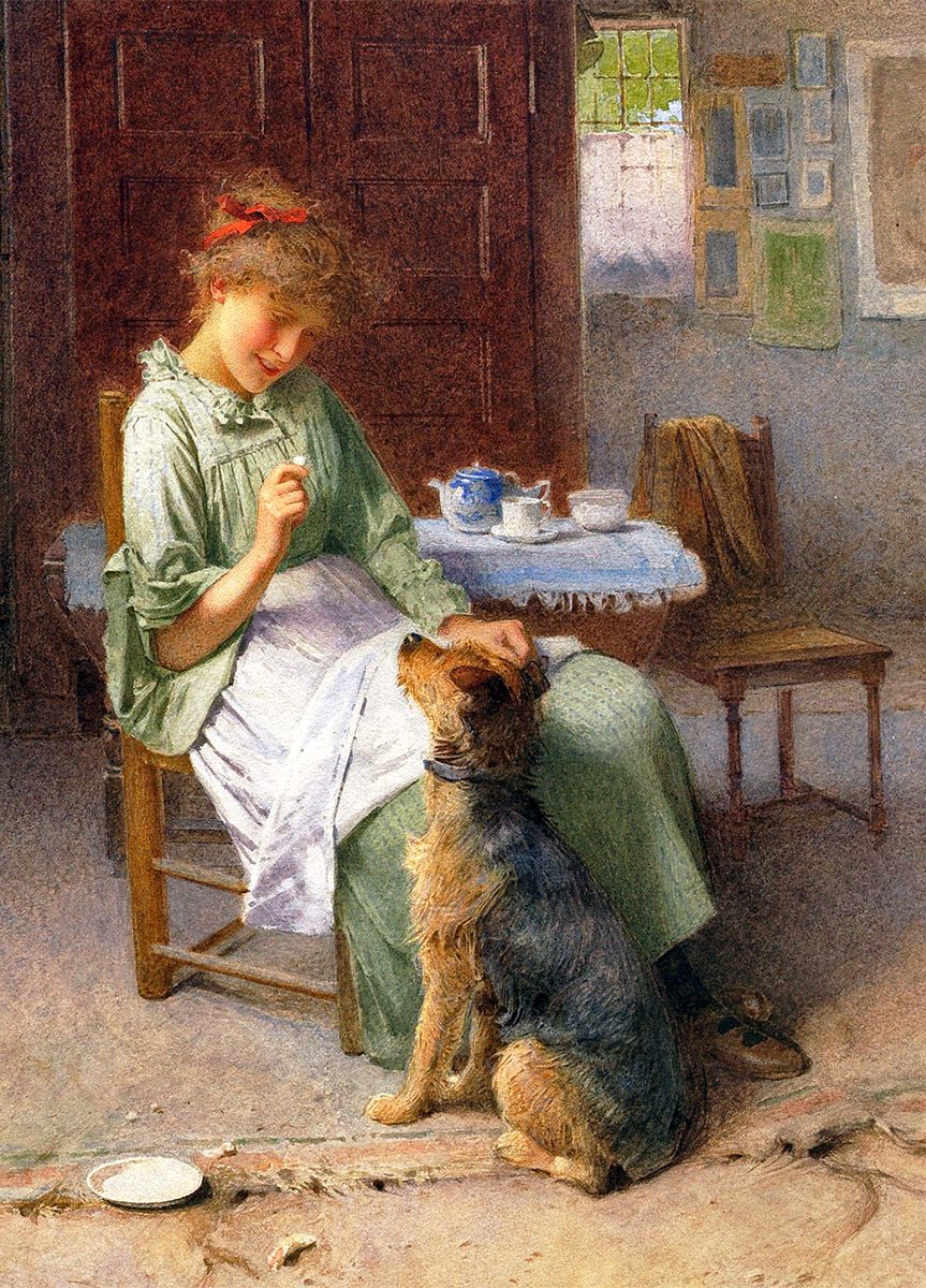 Carlton Alfred Smith: Girl with Dog