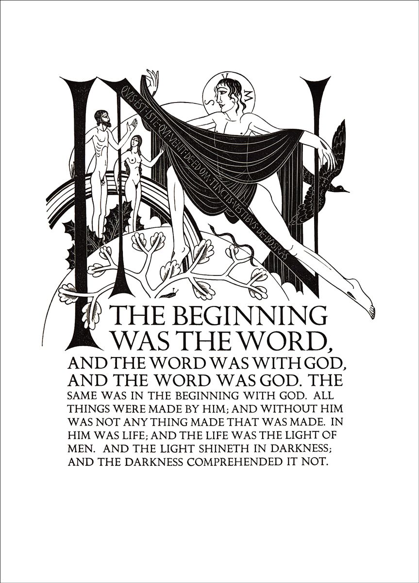 Eric Gill: In the Beginning