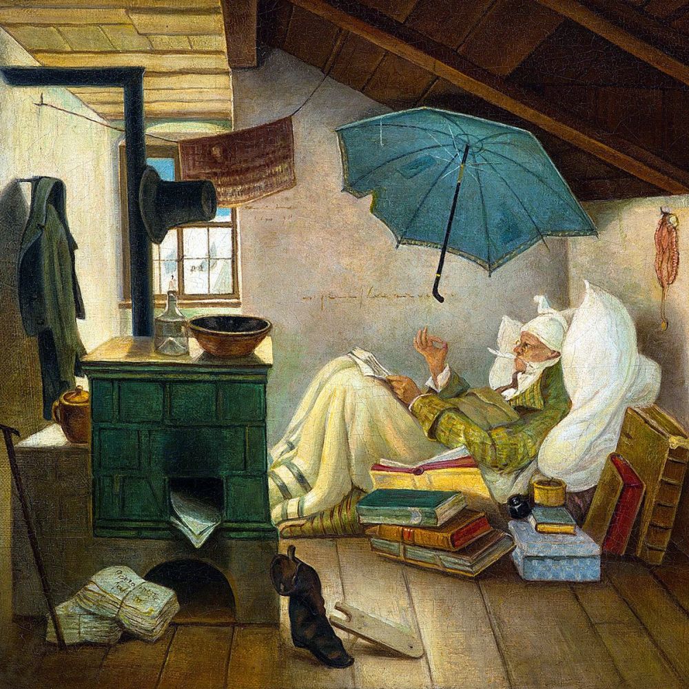 Carl Spitzweg: The Poor Poet, 1837