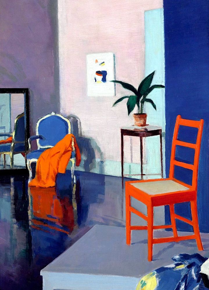 Francis Campbell Boileau Cadell: The Red Chair