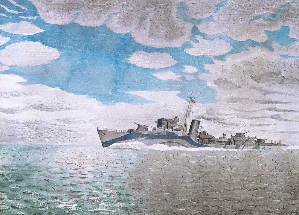 Eric Ravilious: HMS Tetcott, 1941