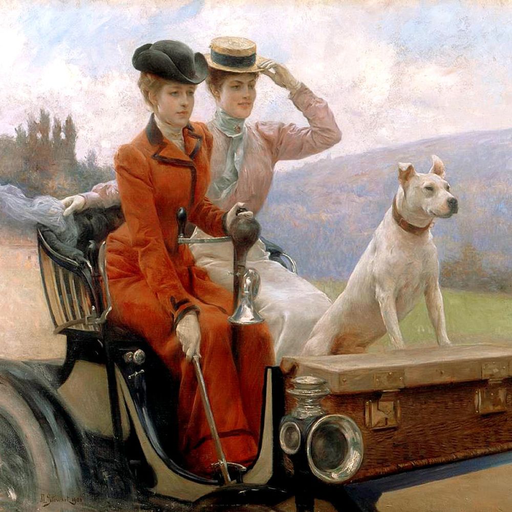 Julius LeBlanc Stewart: The Goldsmith Ladies in the Bois de Boulogne