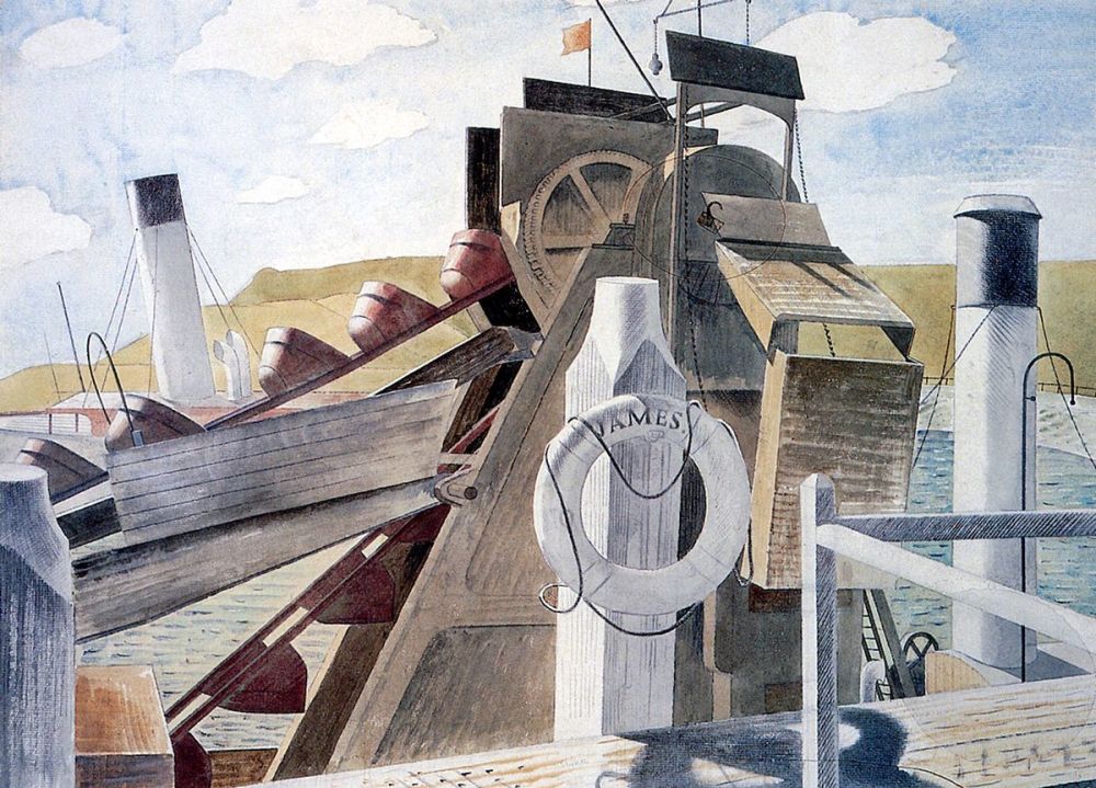 Eric Ravilious: The James and The Foremost Prince, 1934