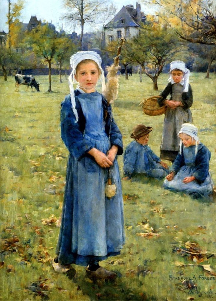 Stanhope Forbes: The Orchard, 1882