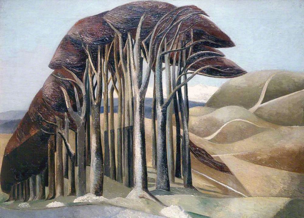 Paul Nash: Wood on the Downs, 1929