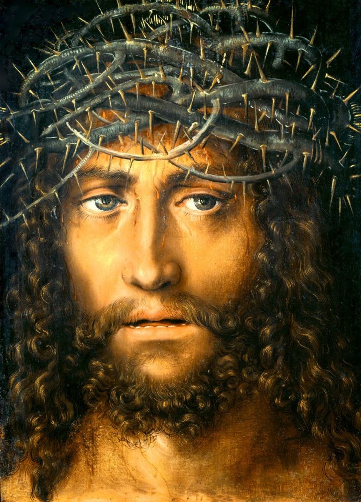 Lucas Cranach the Elder: Head of Christ Crowned with Thorns, 1510
