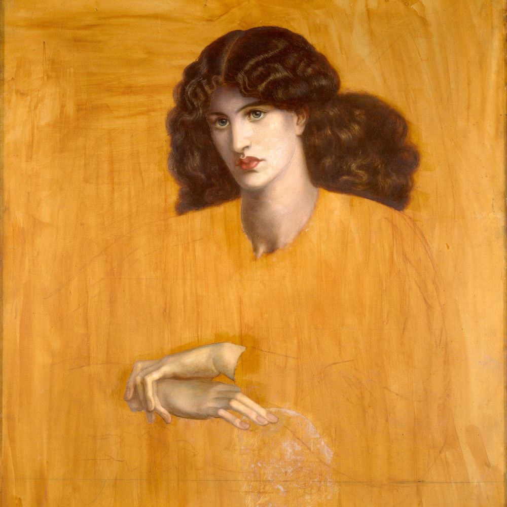 Dante Gabriel Rossetti: The Lady of Pity (La Donna della Finestra)