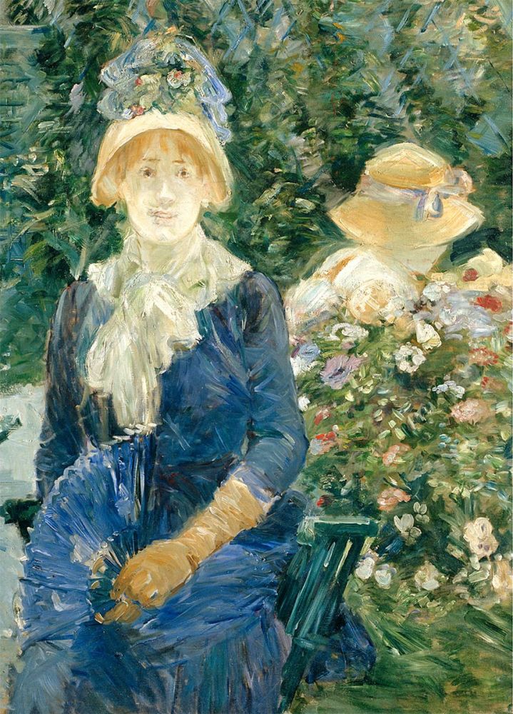Berthe Morisot: Woman in a Garden, 1882