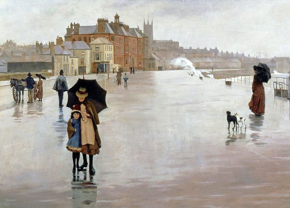 Norman Garstin: The Rain it Raineth Every Day, 1889