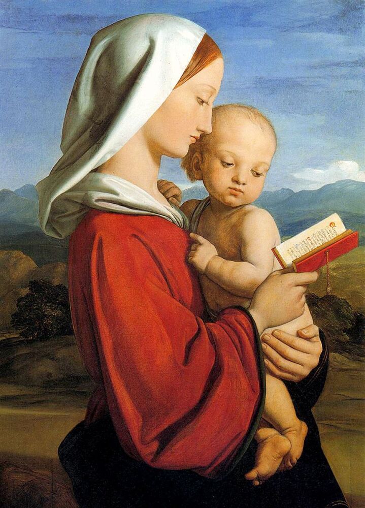 William Dyce: The Virgin and Child, 1845