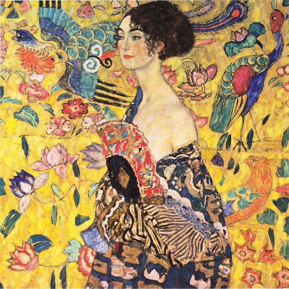 Gustav Klimt: Lady with a Fan