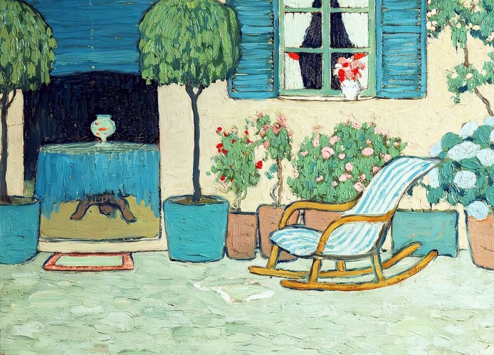 Pere Torné Esquius: The Rocking Chair, 1913