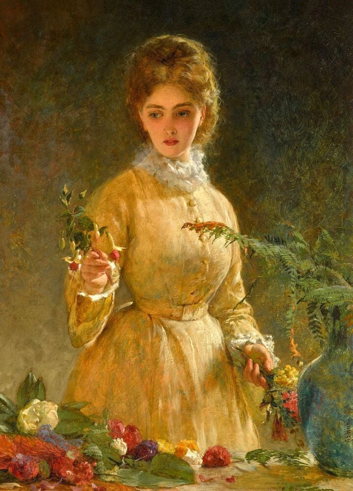 George Elgar Hicks: The Botanist, 1870