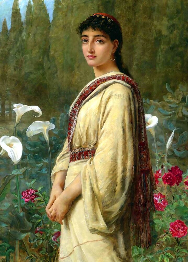 Edwin Longsden Long: An Eastern Lily, 1885