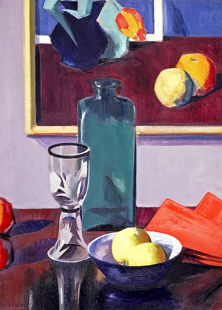 Francis Campbell Boileau Cadell: The Green Bottle