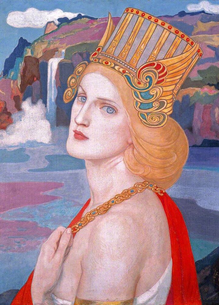 John Duncan: Aoife, 1914